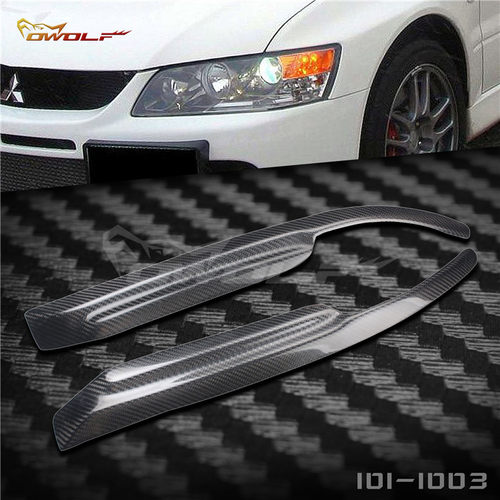 三菱evojdm碳纤维装饰件