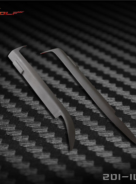 适用于宝马 3系E36 树脂 灯眉 FRP 灯眉 一对装 3系 哑光黑