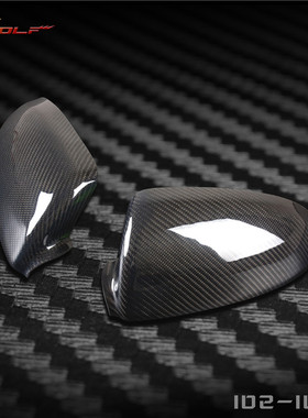 适用于奔驰斯玛特 smartW451 小精灵改装碳纤维后视镜罩镜壳镜罩