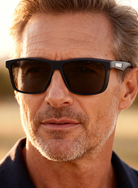 欧美复古男士偏光墨镜防紫外线