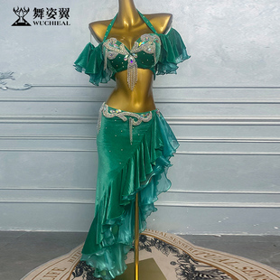 舞姿翼肚皮舞表演演出服女2025新款套装东方舞舞蹈练功服WZY163-1