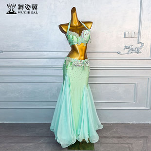 Dance演出服套装 Belly 123 女2024新款 舞姿翼肚皮舞表演出练功服装