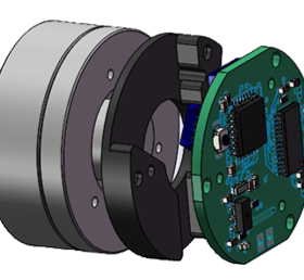 SimpleFOC驱电一体无刷伺服电机Simple FOC小型一体化驱动板套件