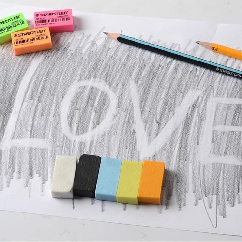 德国STAEDTLER施德楼526 35橡皮环保彩色橡皮学生橡皮办公橡皮擦