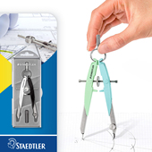 M1特别版 556 工程制图 comfort 德国施德楼Staedtler精准中车圆规