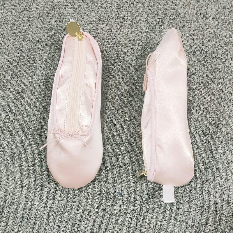 芭蕾舞鞋笔袋缎面化妆包舞蹈鞋袋子化妆袋美容包18.8元1个
