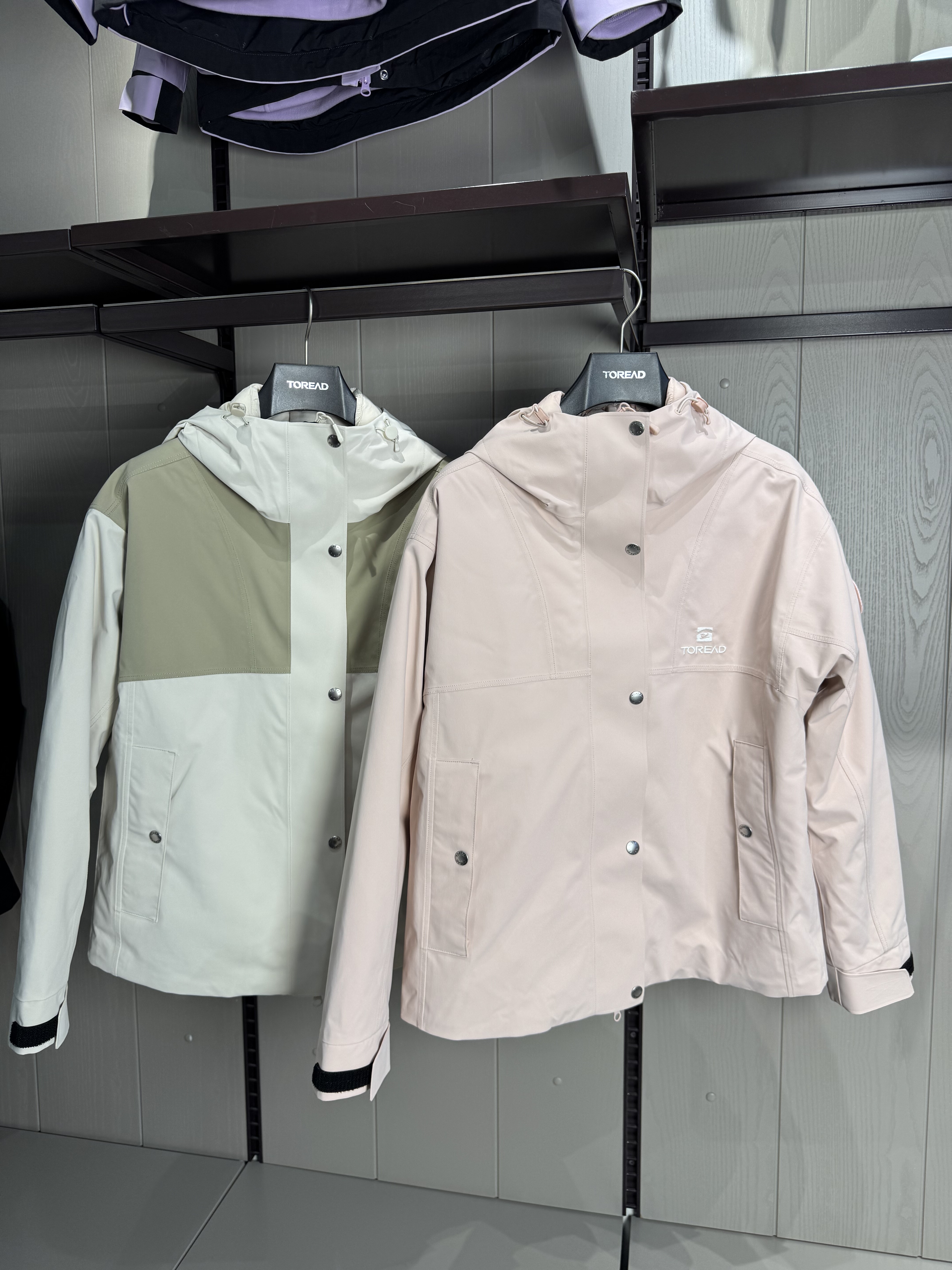 探路者2025年女款套羽绒冲锋衣N92234