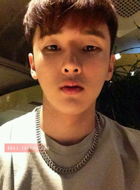 INS百搭钛钢潮人不掉色锁骨链