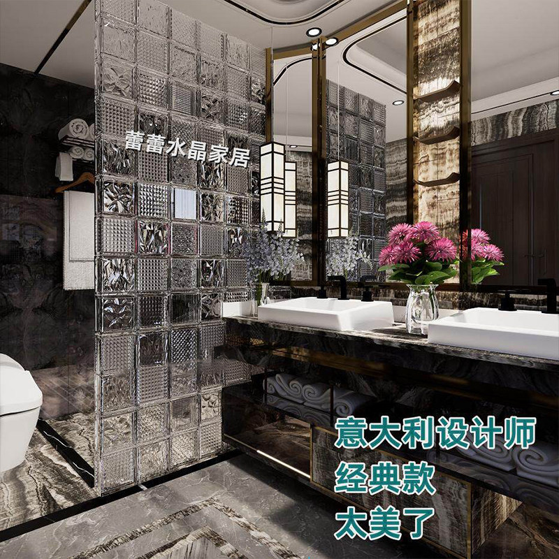 玻璃隔断玻璃砖透光透亮高贵大方
