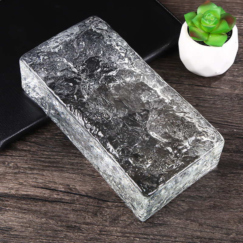 隔断墙方形玻璃砖，实心玻璃砖，方砖，透明玻璃砖，透光不透人