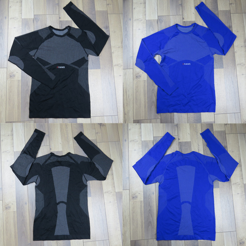 新款2023男子健身速干排汗弹力紧身衣长袖跑步器械瑜伽肌肉PLA