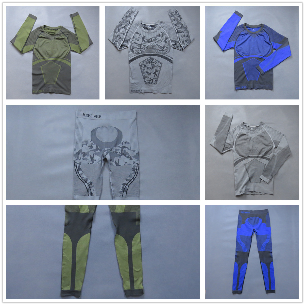 微瑕疵:2024新款男子紧身衣裤健身弹力速干长袖排汗打底衣裤