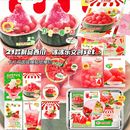 饰纸包折页卡头夏日打包素材材料封口贴纸 覆膜模切西瓜文创SET装