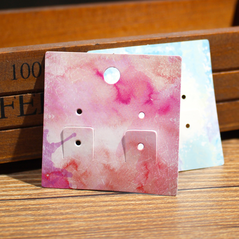 手工diy卡片手工梦幻耳夹