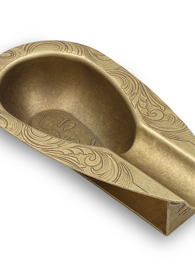 JINFENG季风纯铜雪茄烟灰缸梦露雕花雪茄烟缸客厅大堂酒吧一支 盅