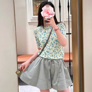 原439 松紧高腰大阔腿A摆裙裤 特惠229 显腿细 25新款 不退不换