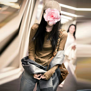 原399 橄榄绿薄羊毛针织衫 特惠209 鞠婧祎同款 26新款 不退不换