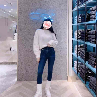 原439 高腰包臀弹性牛仔裤 特惠239 江疏影同款 24新款 不退不换