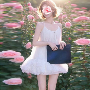 原439 蓬蓬A摆 特惠289 赵露思同款 网纱吊带裙 25新款 不退不换