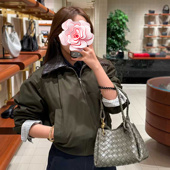 小羊皮翻领 不退不换 纯棉夹克外套 26新款 两穿 原599 特惠379