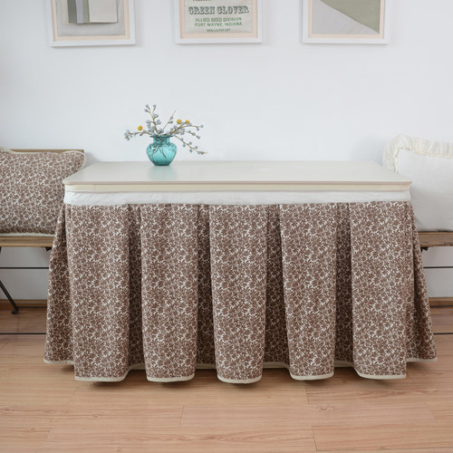 露特定制轨道拉链款冬季烤火罩套