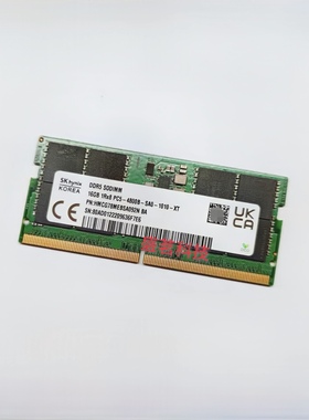 SK海力士 16G 1RX8 PC5-4800B SODIMM HMCG78MEBSA092N笔记本内存