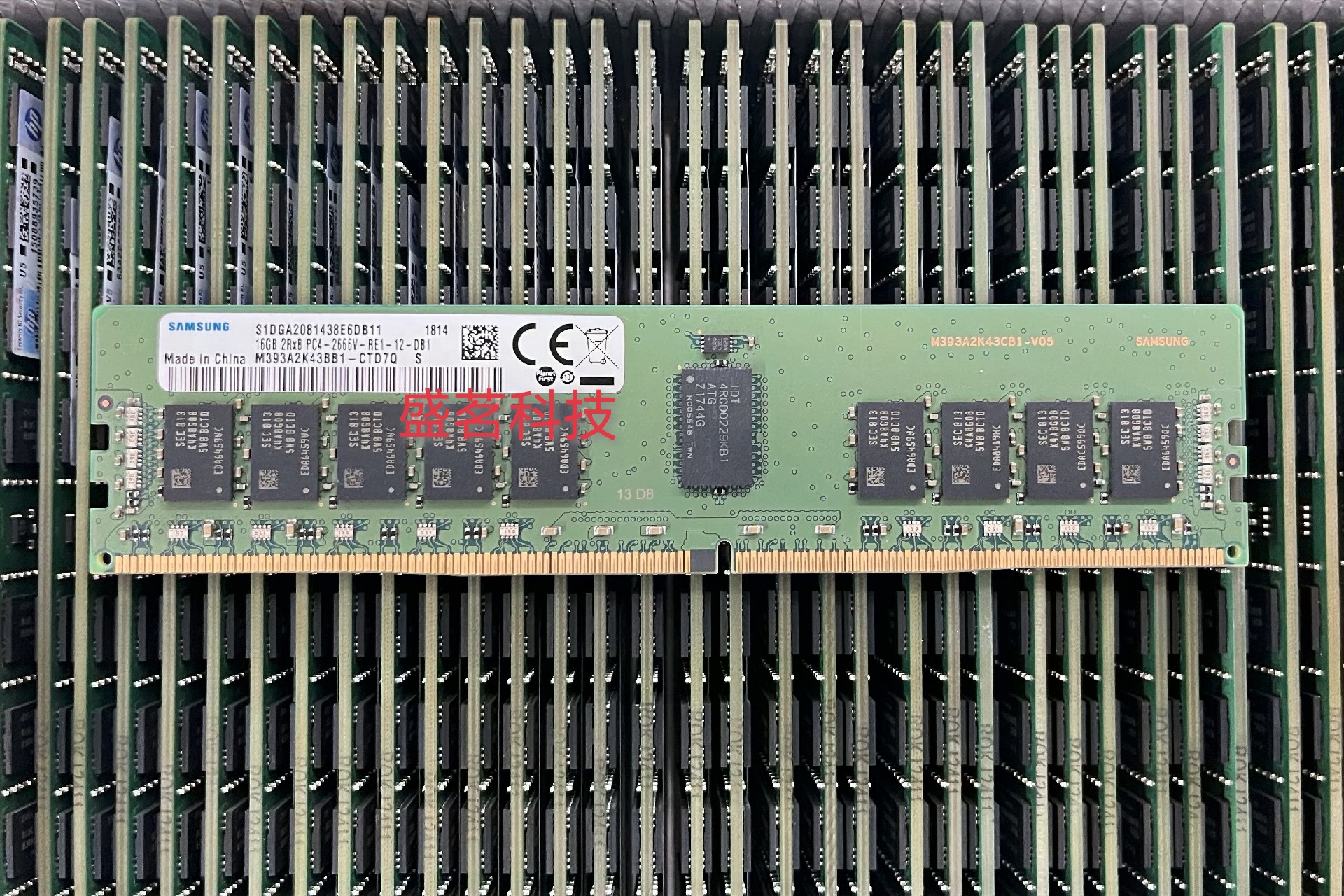 三星 M393A2K43BB1-CTD6Q/7Q/7Y 16G 2RX8 PC4-2666V 服务器内存