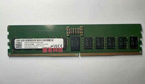 镁光DDR5 MTC20F2085S1RC64BD2 32G 2RX8 PC5-6400B-R 服务器内存