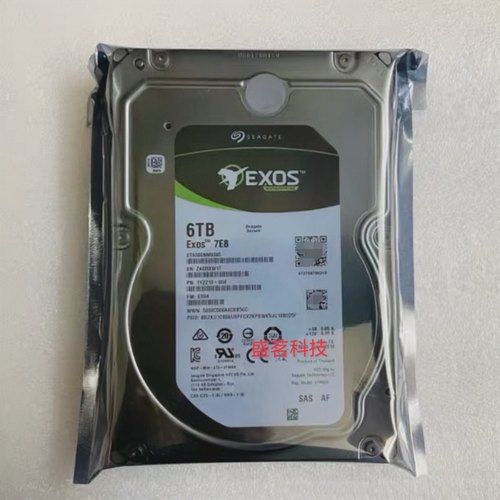 希捷 ST6000NM0095 银河6T 7200转 256M 3.5 SAS企业级服务器硬盘