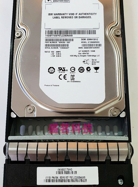 IBM 2076-3303 85Y6187 3T 3TB 7.2K SAS 3.5 Storwize V7000硬盘