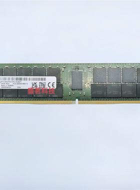 镁光 MTA36ASF8G72PZ-3G2B2 64G 2RX4 PC4-3200AA REG服务器内存