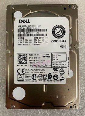 DELL戴尔 AL14SXB60ENY 01W7HC硬盘 600G SAS 12Gb 2.5 15K 1W7HC