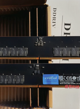 Crucial/英睿达48G DDR5 5600Mhz UDIMM 1.1V CL46台式机内存镁光