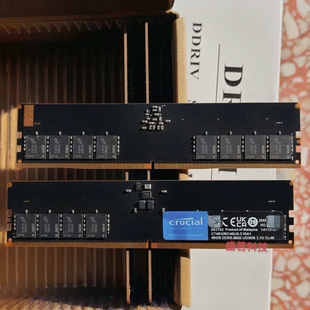 Crucial/英睿达48G DDR5 5600Mhz UDIMM 1.1V CL46台式机内存镁光