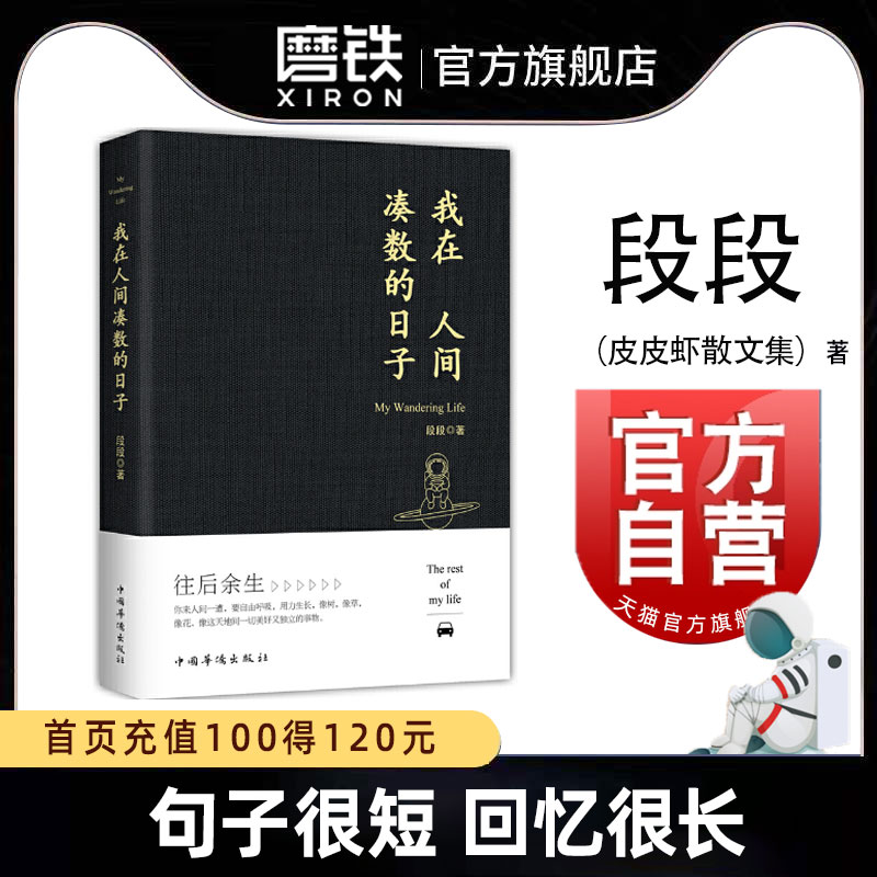 我在人间凑数的日子作者段段  皮皮虾散文精选集 皮友段友强烈推荐