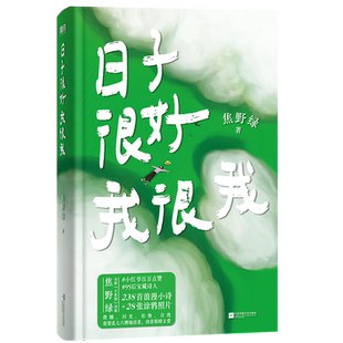 【签名版可选】日子很好我很我 焦野绿 诗集 238首浪漫诗歌 告别焦虑治愈中国诗歌风来自你的方向跟着诗词去旅行 磨铁图书籍 正版