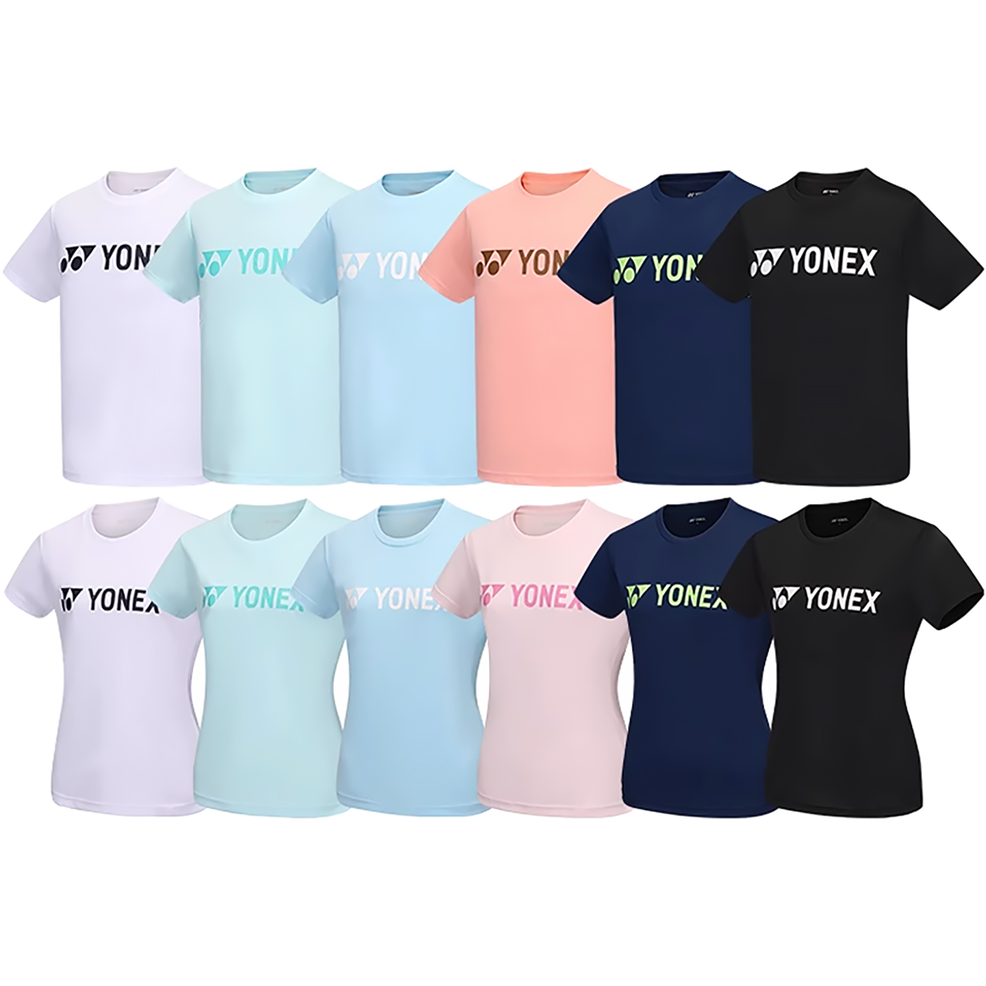 尤尼克斯羽毛球服训练恤吸汗速干