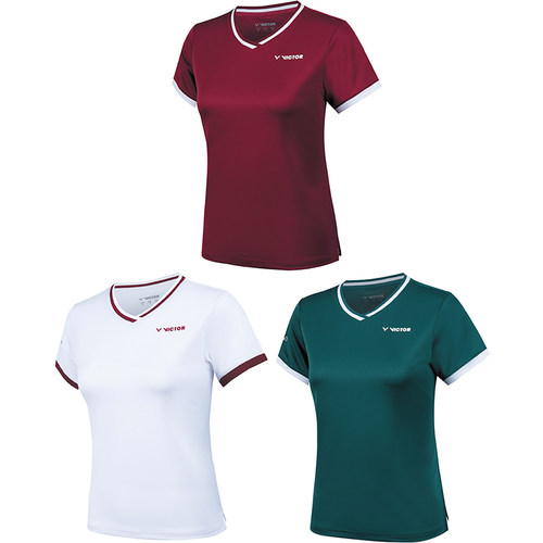 胜利羽毛球服女比赛服黄雅琼同款