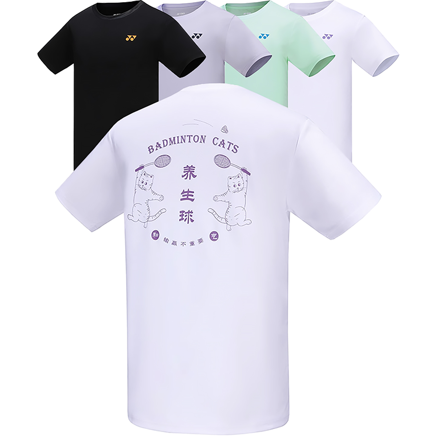 尤尼克斯羽毛球服男女比赛训练恤