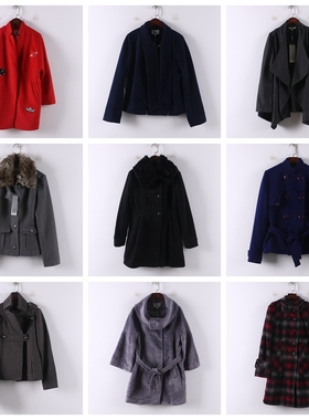 单件系列 春秋新品库存折扣多款式时尚韩版简约大气毛呢上衣D859