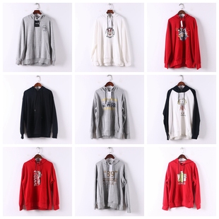 春秋款 休闲连帽男女款 新品 式 卫衣D579 专柜库存折扣多款 单件系列