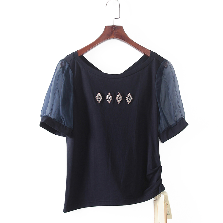 索系列套头短袖休闲上衣