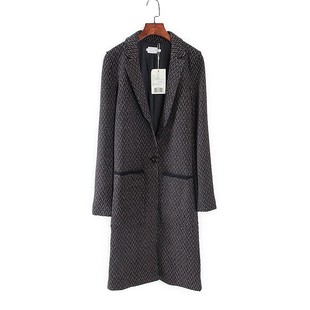 修身 ESP系列 品牌库存折扣长款 秋冬女装 外套大衣Y138 新款