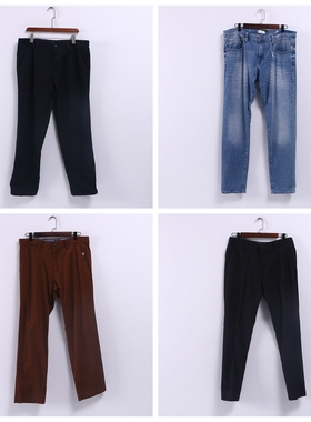 单件系列 新款春秋男款品牌折扣库存多款式韩版百搭休闲裤D338