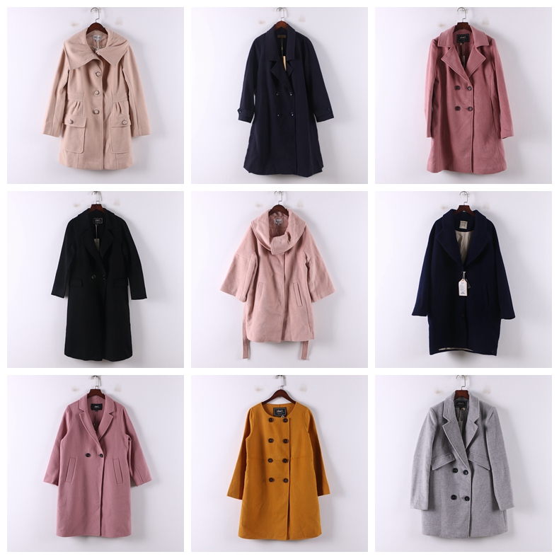 单件系列中长款百搭大衣外套