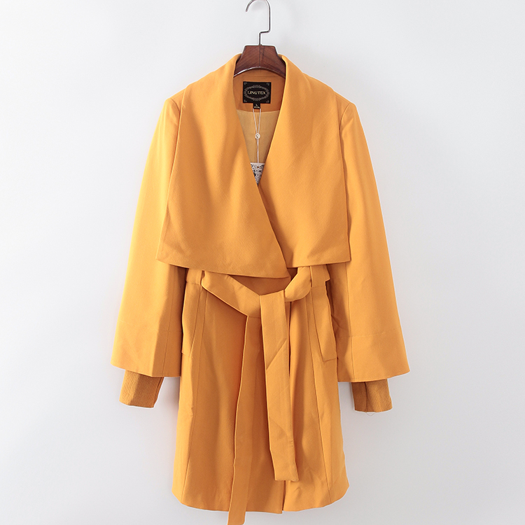 灵系列中长款时尚大气风衣