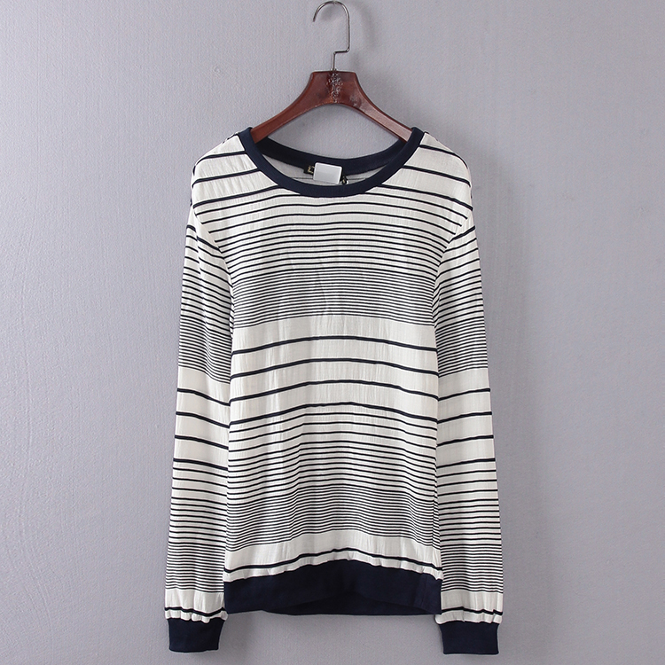 长袖时尚百搭条纹其他女装