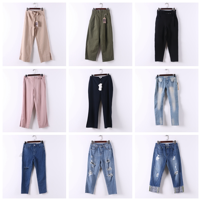 单件系列库存多款式ins风休闲裤
