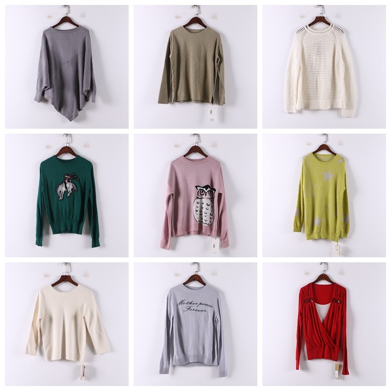 单件系列 春秋新品女装库存折扣多款式温柔风毛衣针织衫上衣D875,女装/女士精品,毛针织衫,淘宝优惠券,粉丝福利购,淘宝优惠卷