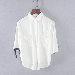 ins时尚 ESP系列 库存折扣简约百搭韩版 春夏专柜女装 上衣Y3060 新款